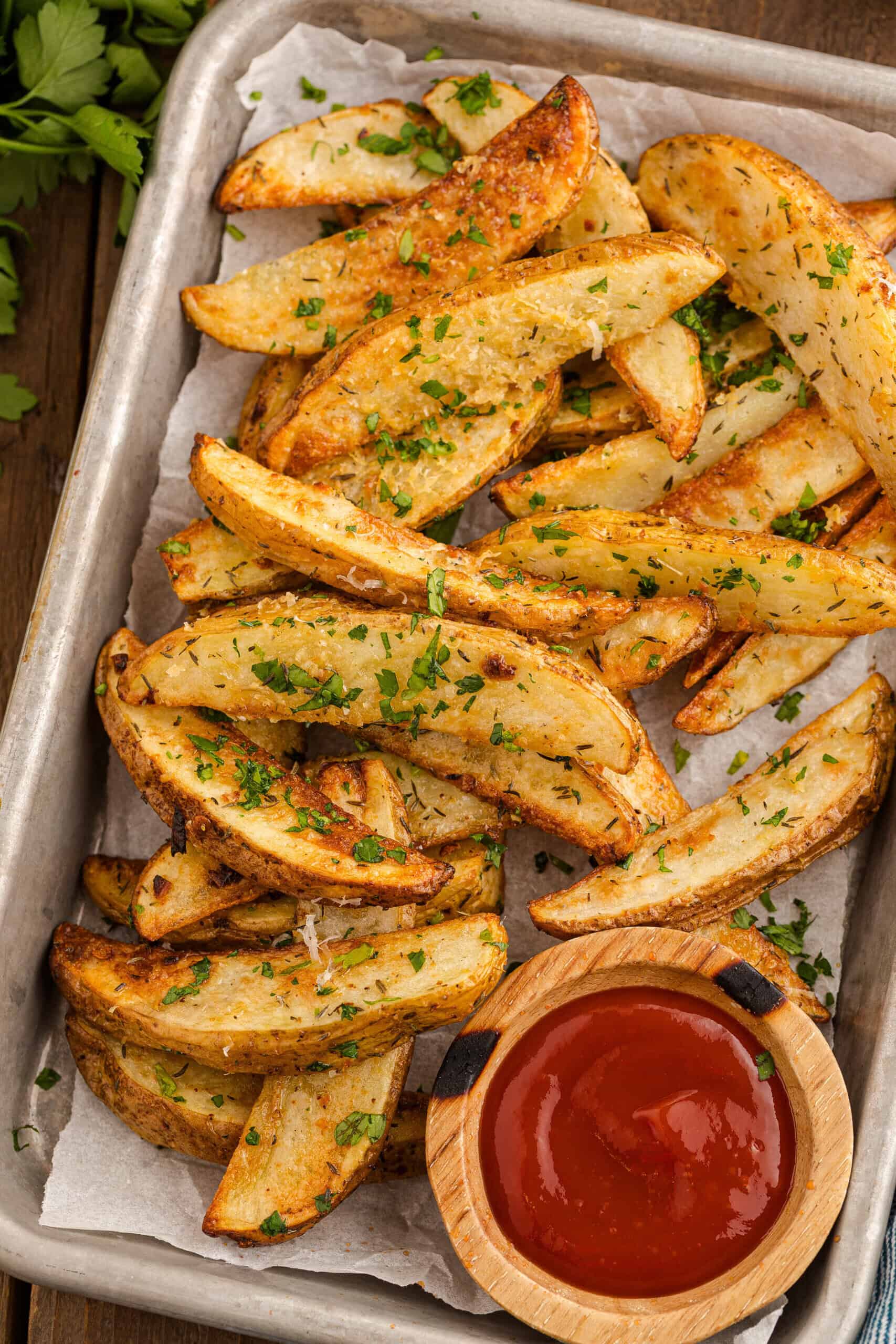 Your Guide to Perfect Baked Garlic Parmesan Potato Wedges